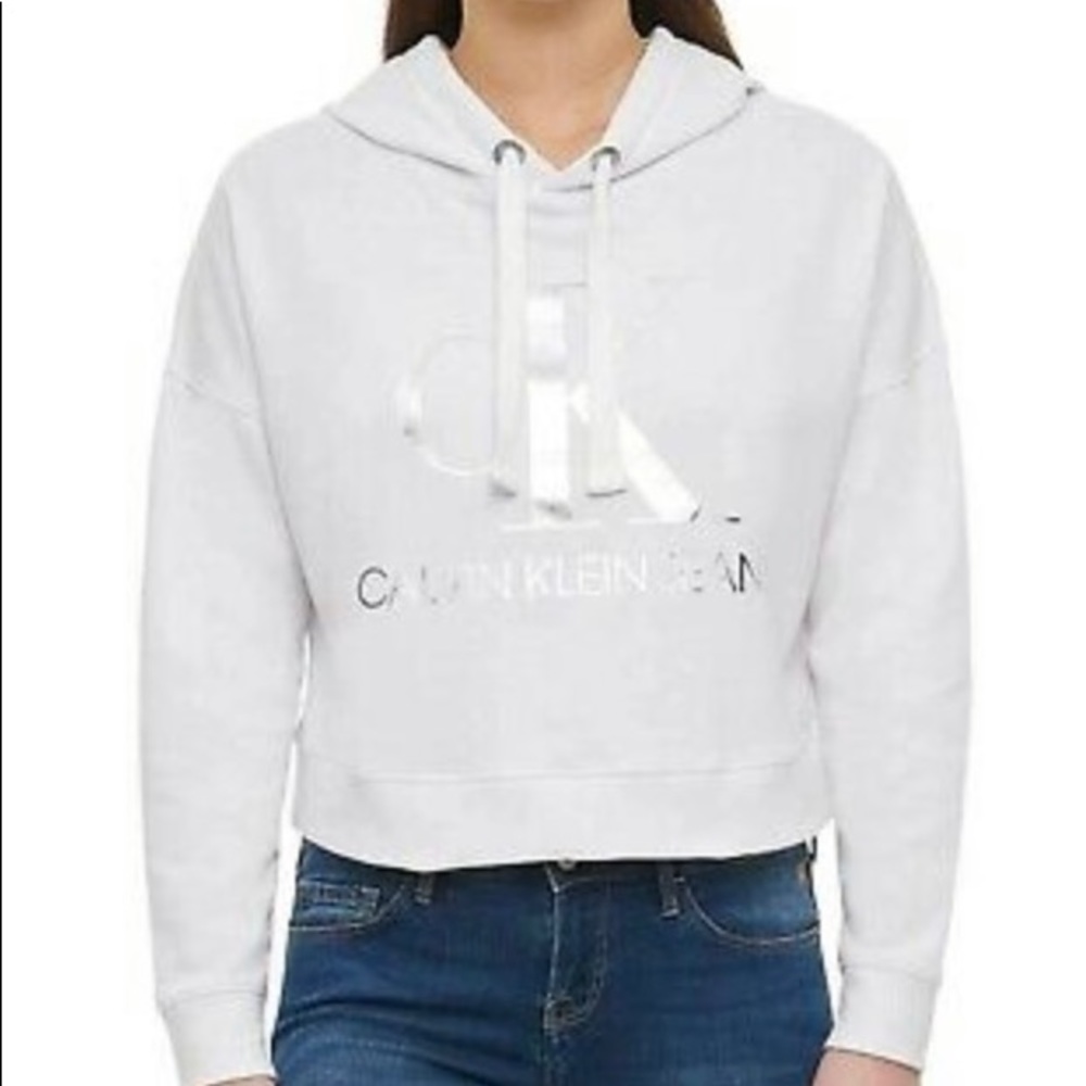 WOMANS CALVIN KLEIN SWEATER HOODIE